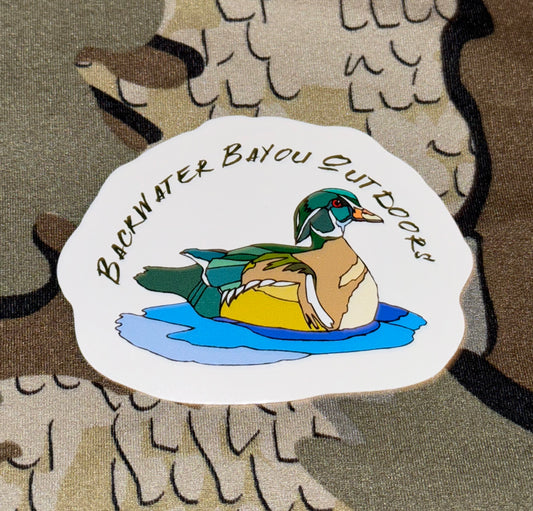 Wood Duck Sticker